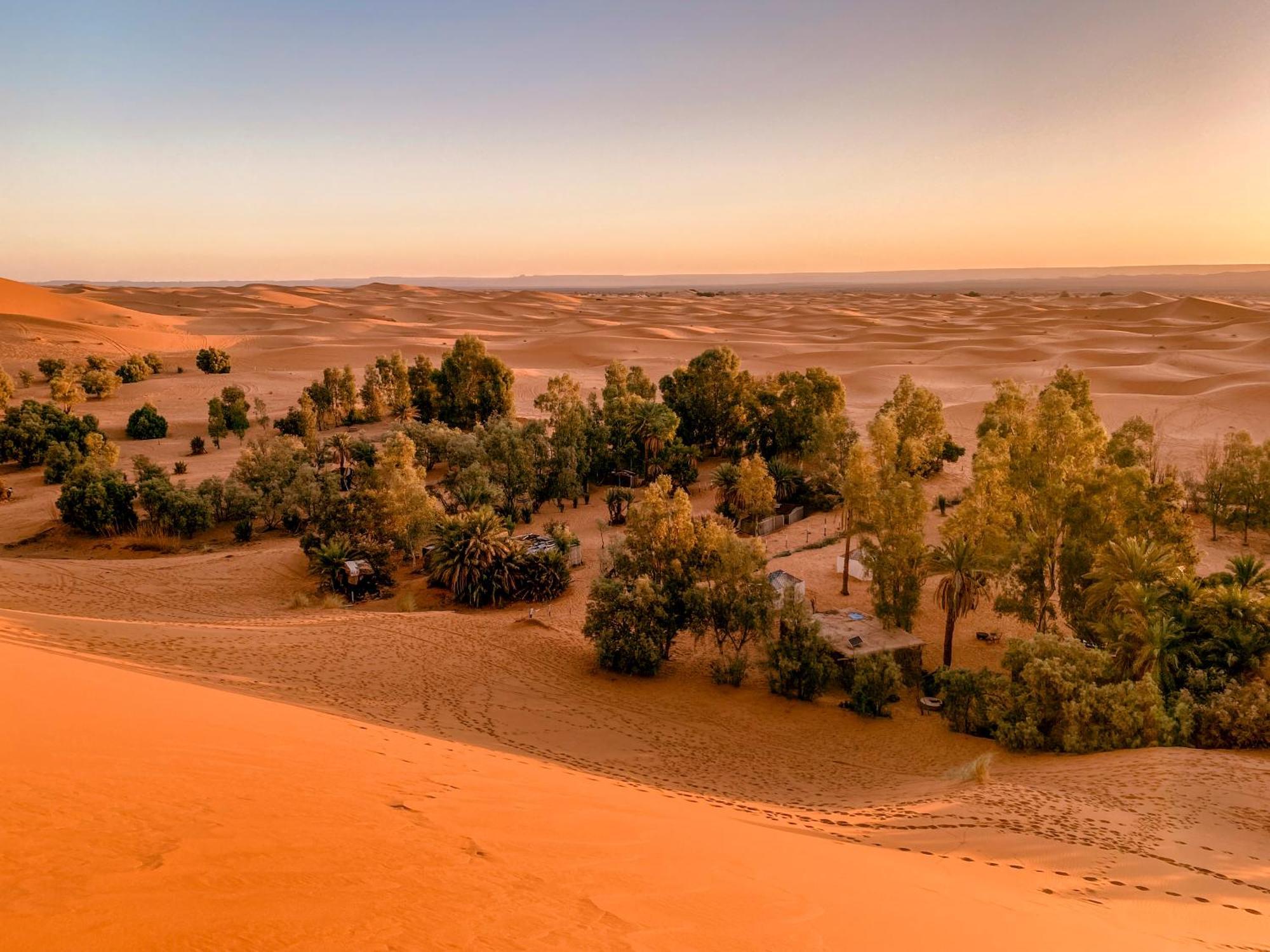 Oasis Desert Camp Obira Мерцуга Екстериор снимка